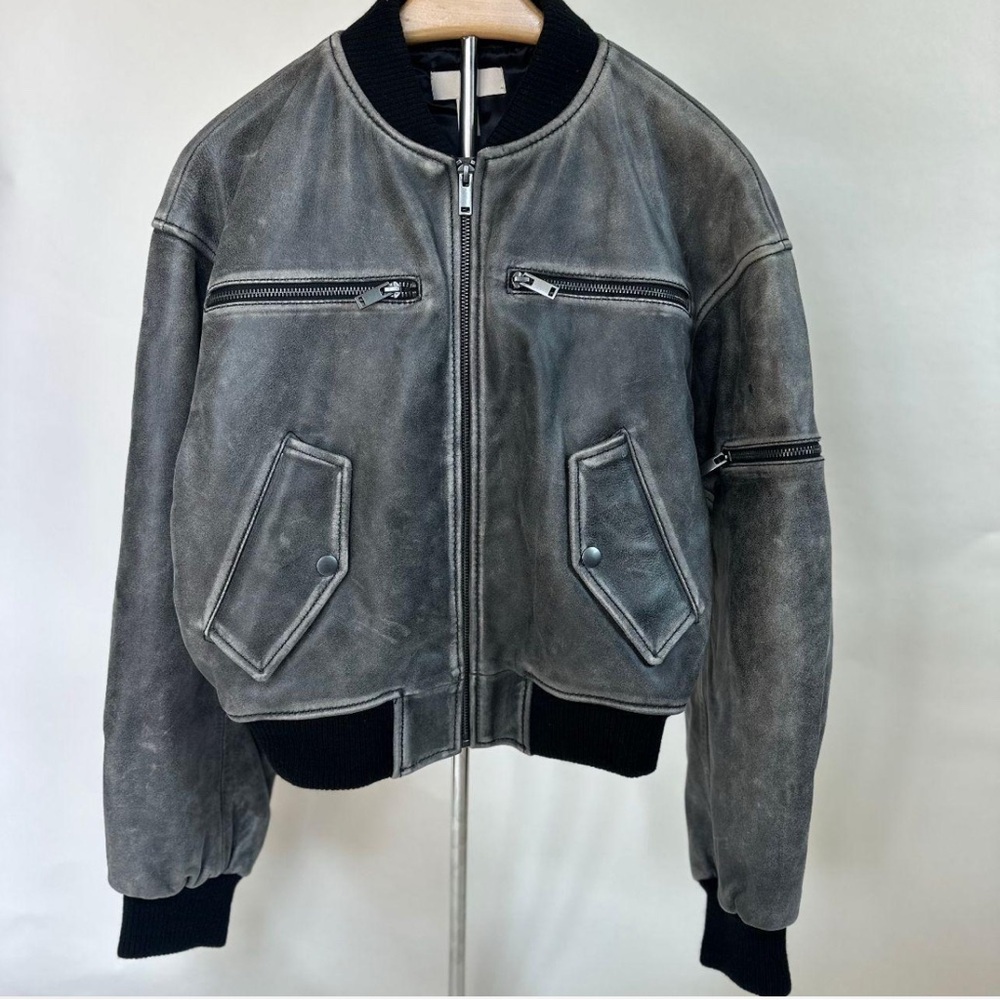Genuine leather jacket (sz XS)
